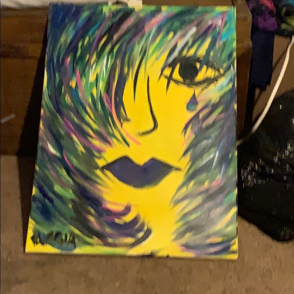original artwork signed by the artist 16”x24”